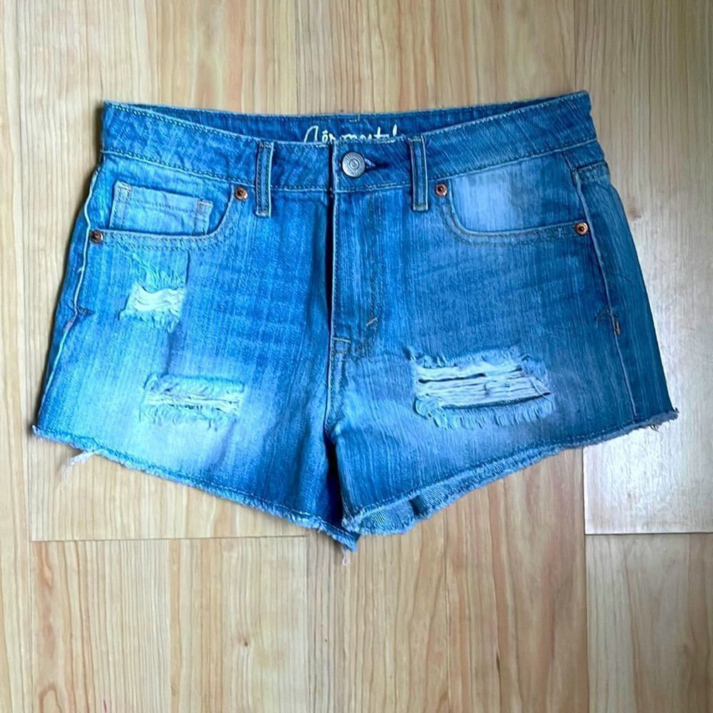 Aeropostale High Rise Shorty Shorts Size 2
